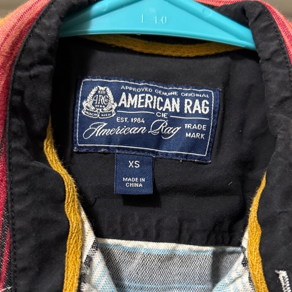 American Rag Multicolor Collared Shirt - Picture 2 of 3